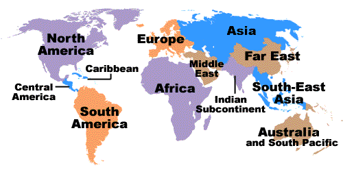 Rock music map